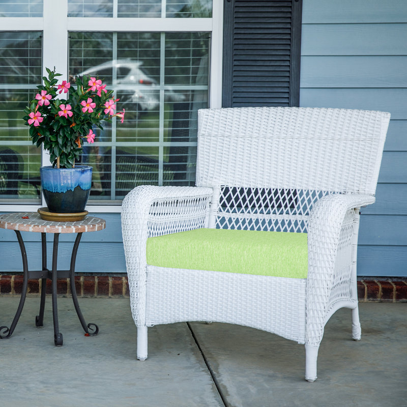  Patio Chair Cushions Set, Vert pré, L 23 po x P 26 po