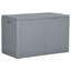 Harijs 17 Stories Garden Storage Box 180L Grey PP Wood Look