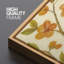 «Songbirds on Flowering Branches» - reproduction d'art sur toile encadrée-948776355-948776353