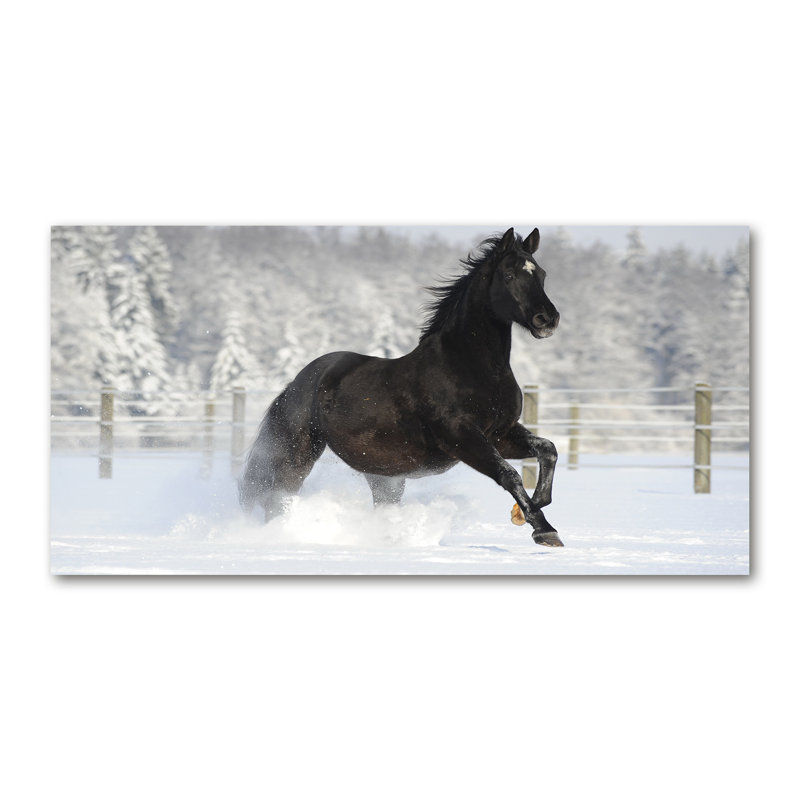 Halbur 50cm W x 100cm L Glass Peel and Stick Panel