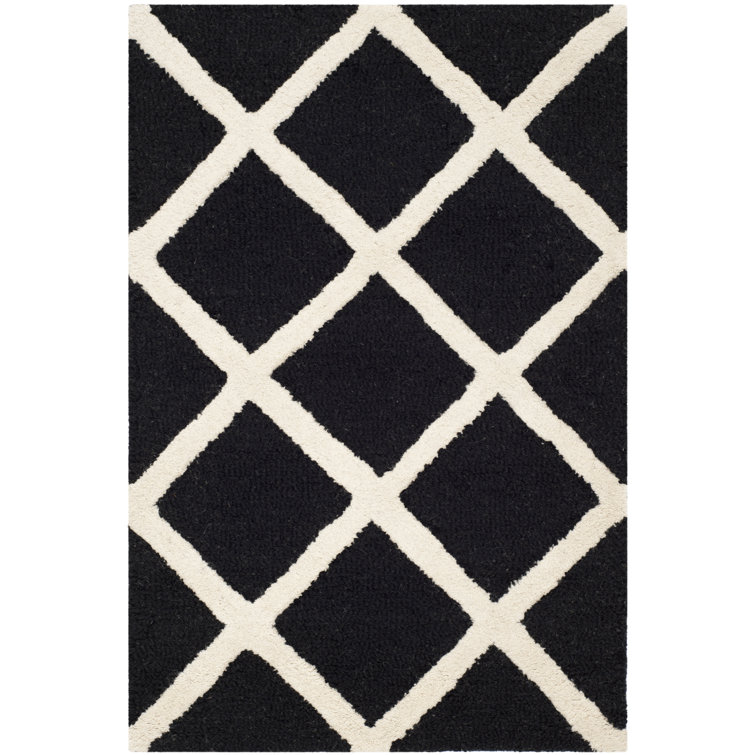 Sanyla Hand Tufted Wool Geometric Rug