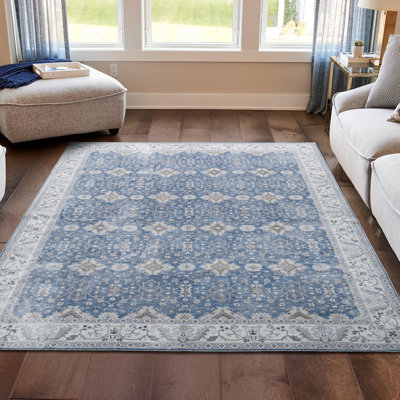 Wyatt & Ash Willa Machine Washable Dream Mink Rugs 1-Piece