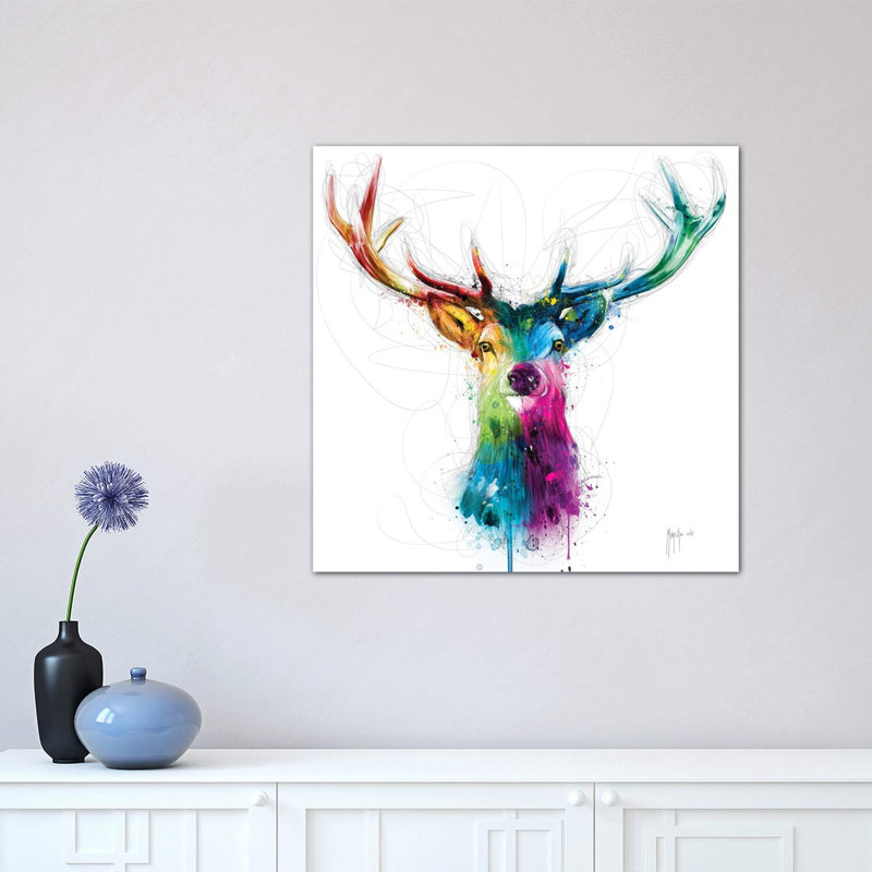 Free And Wild by Patrice Murciano - Wrapped Canvas Print, 45.72 cm H x 45.72 cm W x 3.175 cm D