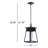 Outdoor Hanging Lantern