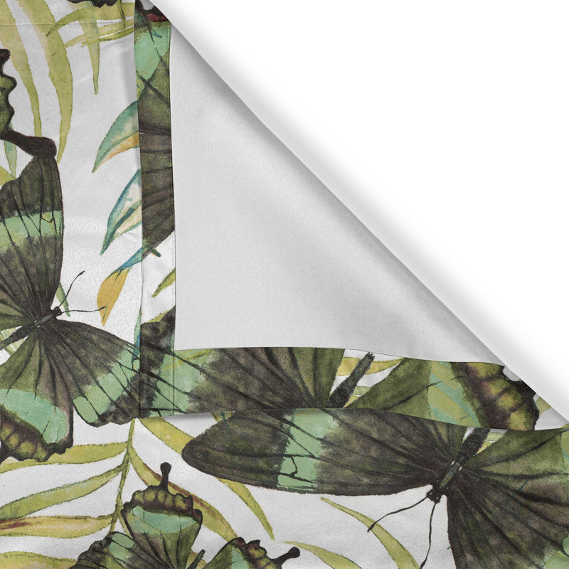 Semi Sheer Curtain Pair