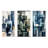Indigo Illusion Abstract Shapes - Abstract Shapes Metal Wall Decor Set Of 3-103228560