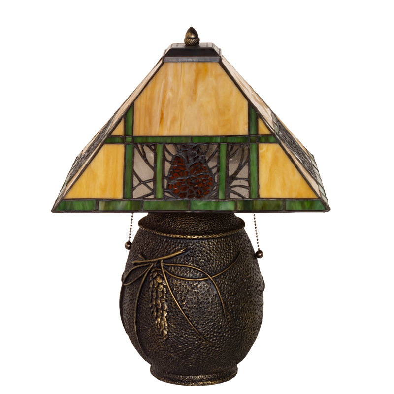 20" High Pinecone Ridge Table Lamp