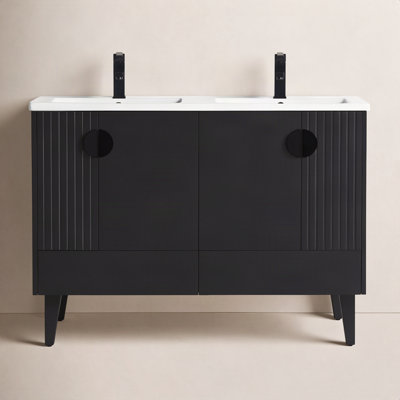Saimah 47.25'' Double Bathroom Vanity