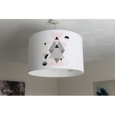 Cotton Drum Lamp Shade ( Uno )