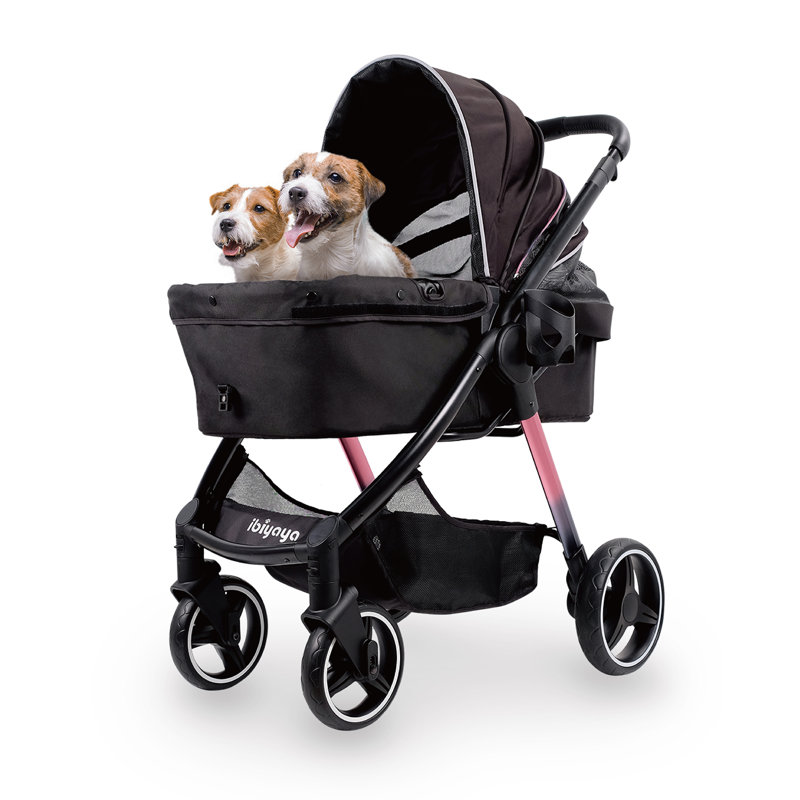 Poussette pour animal de compagnie Retro Luxe - Prism - noir