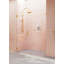 Illume 60.25 in. x 78 in. Fully Frameless Wall Hinge Shower Door-90627613