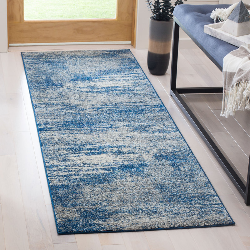 Casey-Marie Performance Abstract Rug, Runner 2'2" x 19'
