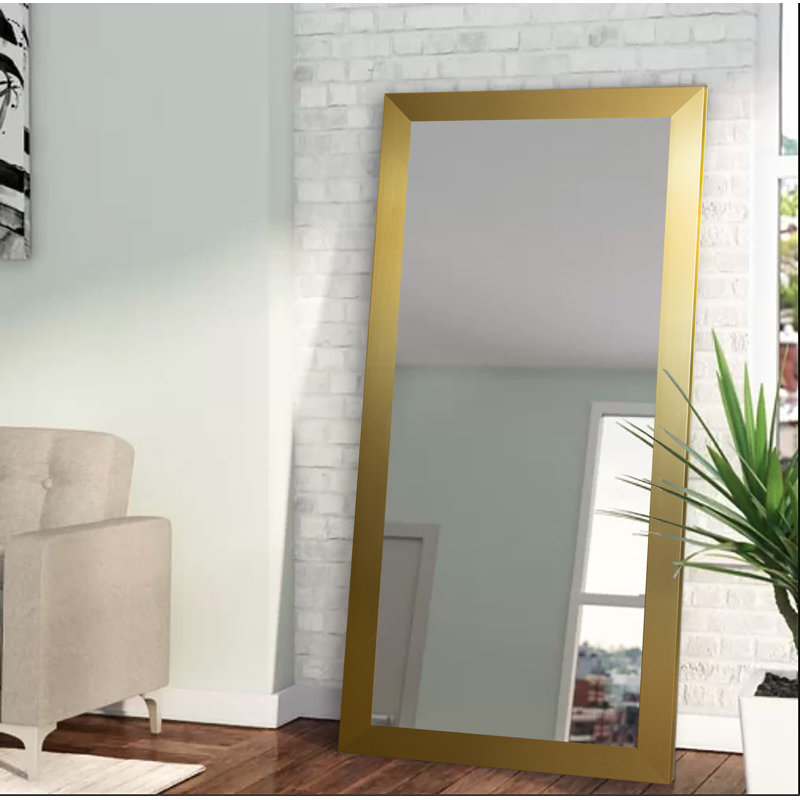 Miroir Berryman, H 77,5 po x l 38,5 po x P 0,75 po, Or mat