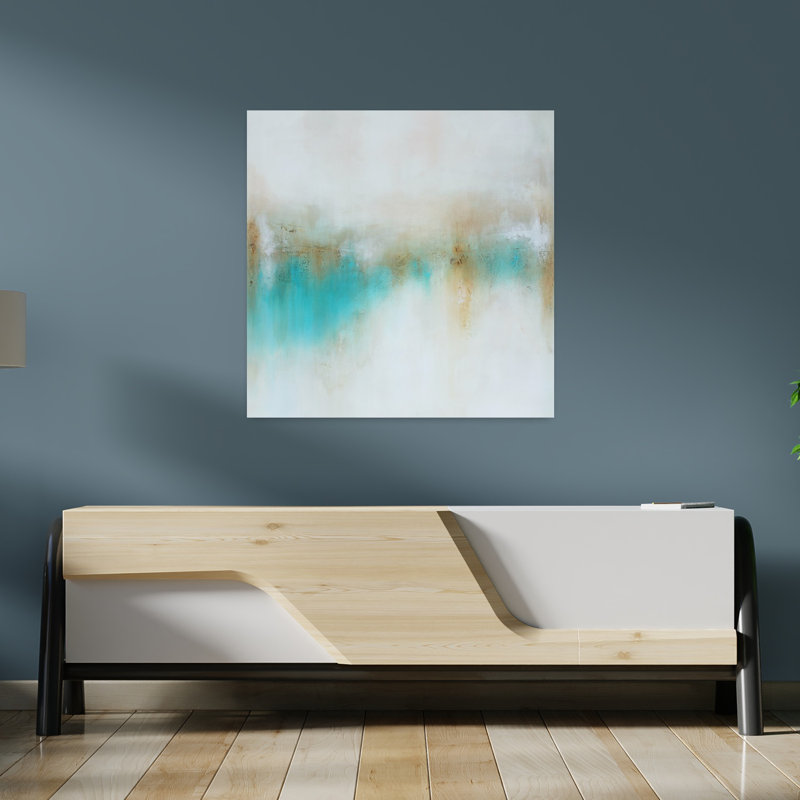 Art contemporain abstrait Wonderland, H 36 po x l 36 po