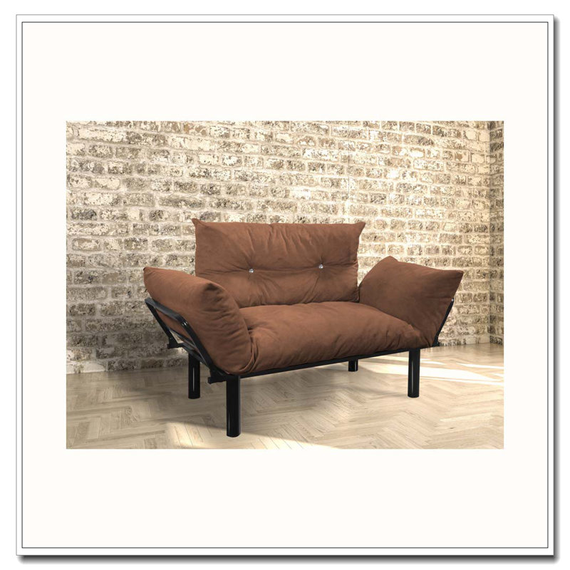 49"Loveseat Sofa, Brown