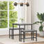 Metal Base Dining Table-320764913-320764916