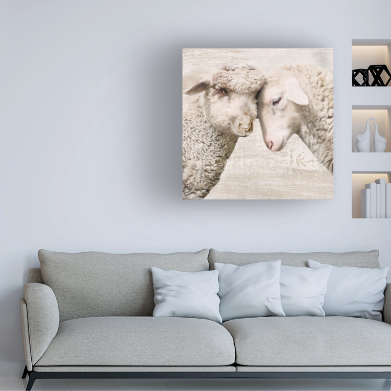 Art sur toile Sasha Love, H 18 po x l 18 po