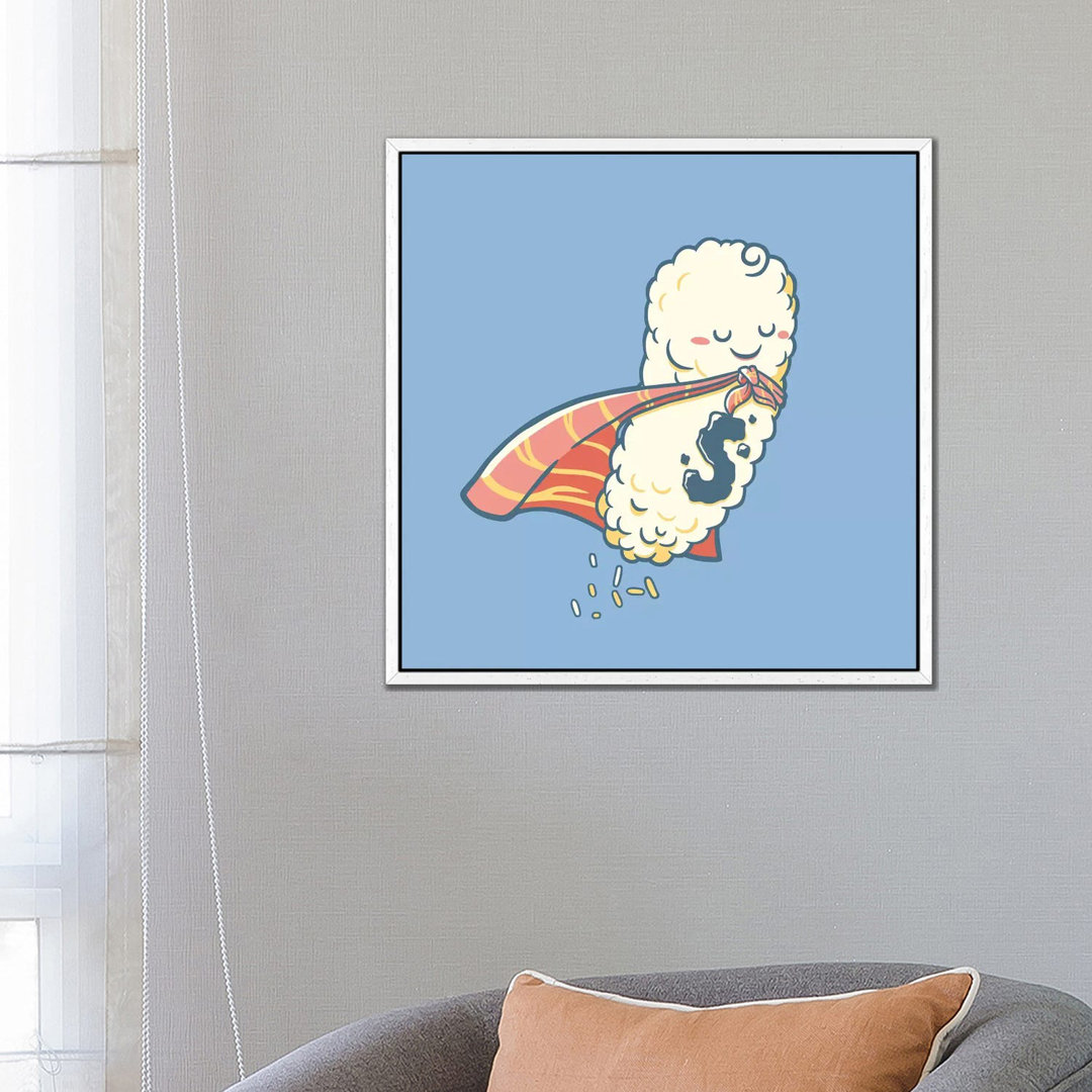 Super Sushi Lover von Tobias Fonseca - Galerie-verpackte Leinwand Giclée auf Leinwand