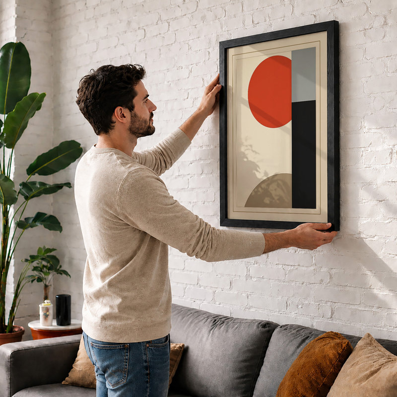 Forms Geometric - Print, Unframed, A4 - 29.7 x 21.0 cm