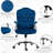 Kimar Chair with Padded Armrests-91642263-91642262