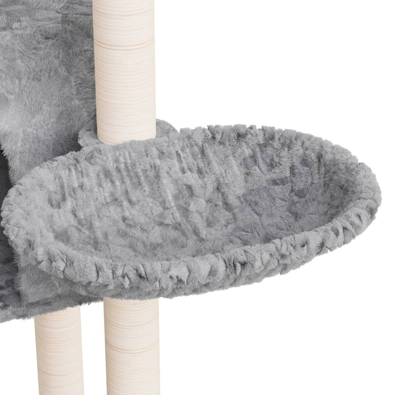 110cm Fischer Cat Condo, Light Grey
