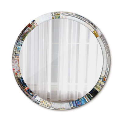 Huldar Glass Flat Wall Mirror