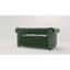 Chesterfield Hanna 2 Seater Sofa Made of Velvet Fabric with Solid Wood Legs-787351191