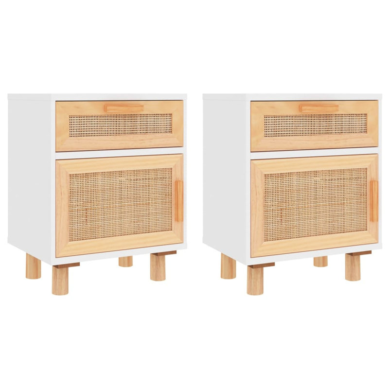 Alzuphar 40cm W Bedside Table
