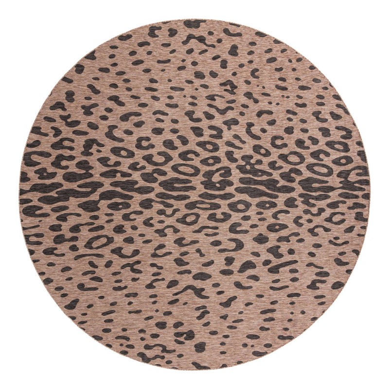 Ivery Indoor/Outdoor Area Rug, Round 13'