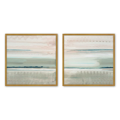 Hush of Dawn Set of 2 Print on Archival Matte Paper in Frame