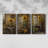 Floral Study  Series  CLXIX  -Premium Gallery Wrapped Canvas Set -Ready to Hang-780046703