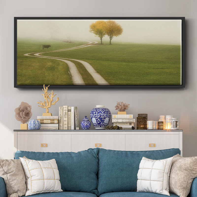 «Distant Walk», toile encadrée