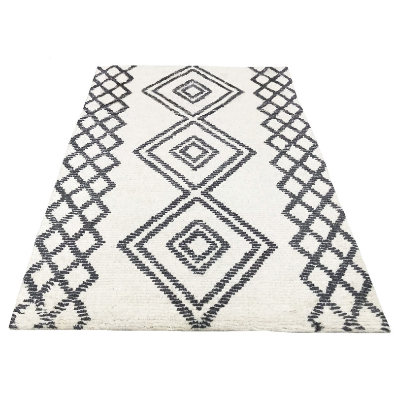 Aidan-Scott Wool Geometric Indoor Rug