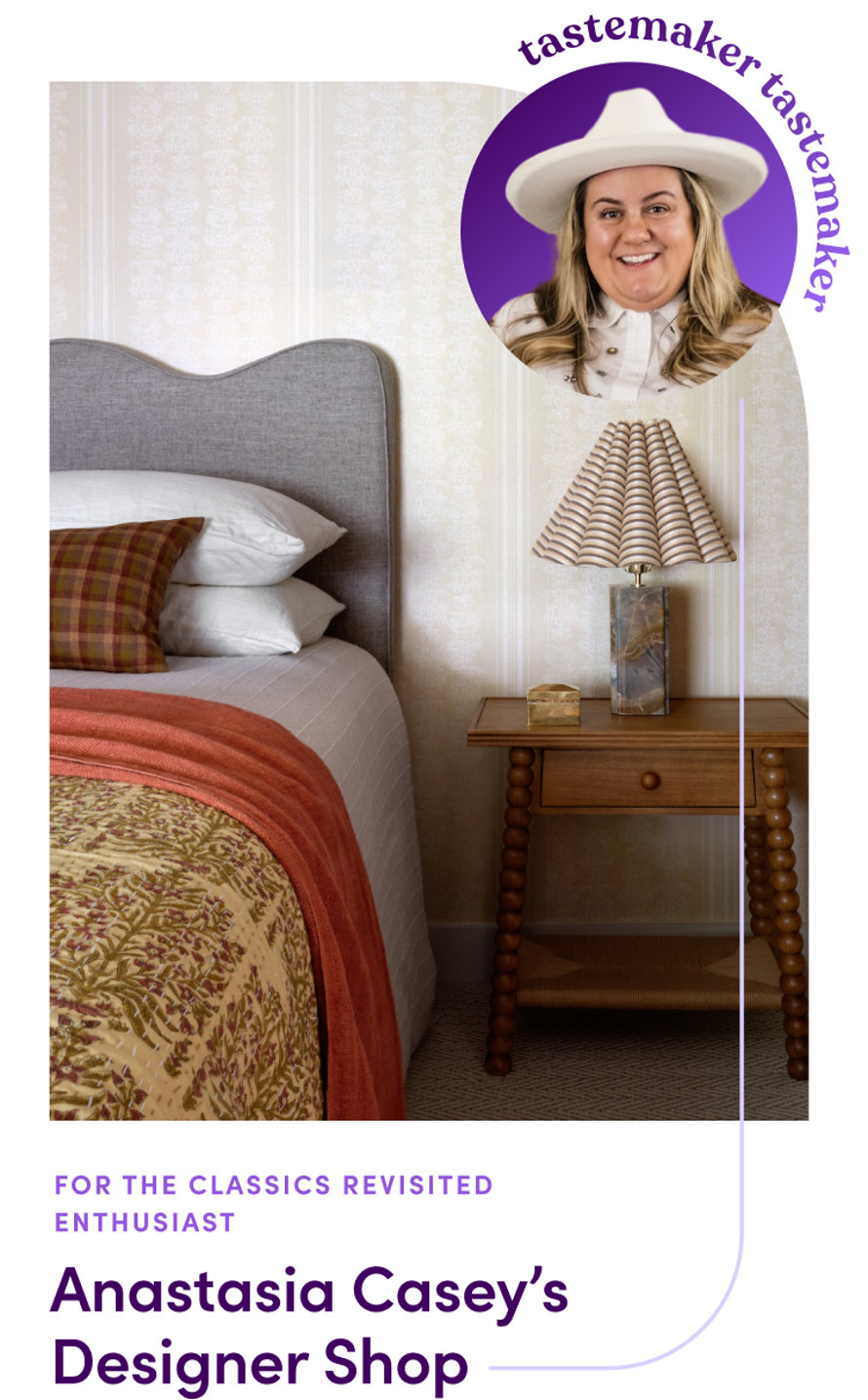 "For the Classics Revisited Enthusiast Anastasia Casey’s Designer Shop"					