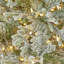 6.56' H Lighted Artificial Spruce Christmas Tree