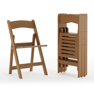 Chaise pliante en résine Thornfeldt