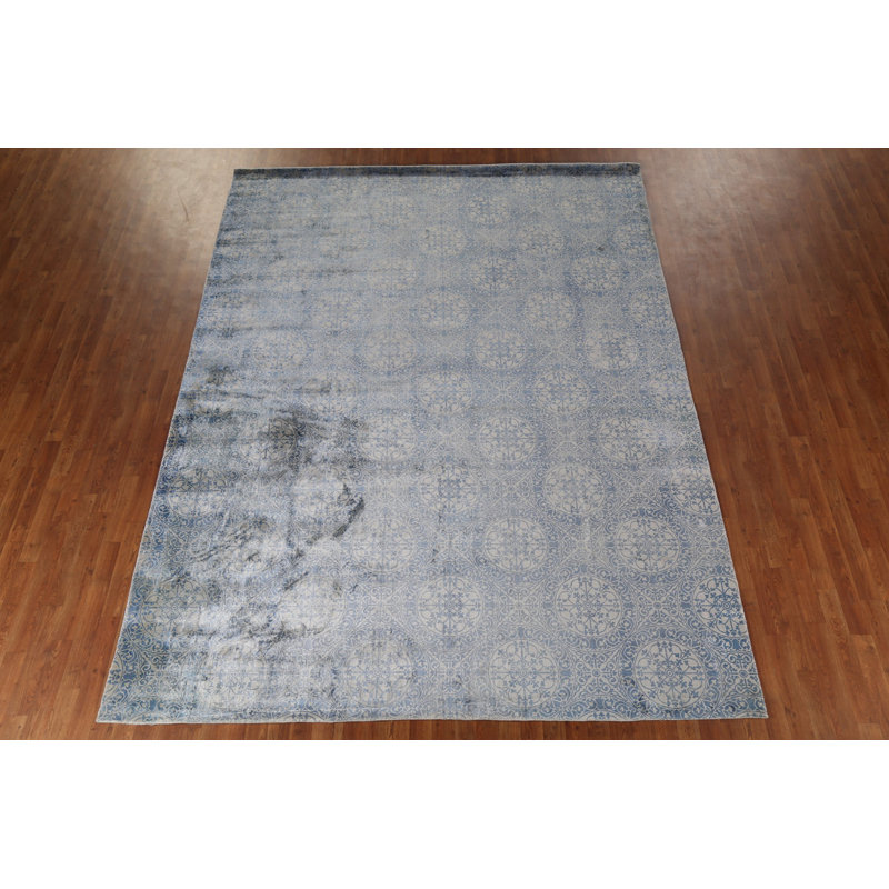 Ricole One-of-a-Kind 11' 4'' X 8' 5'' New Age Cotton Area Rug in