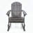 Acacia Wood Adirondack Rocking Chair