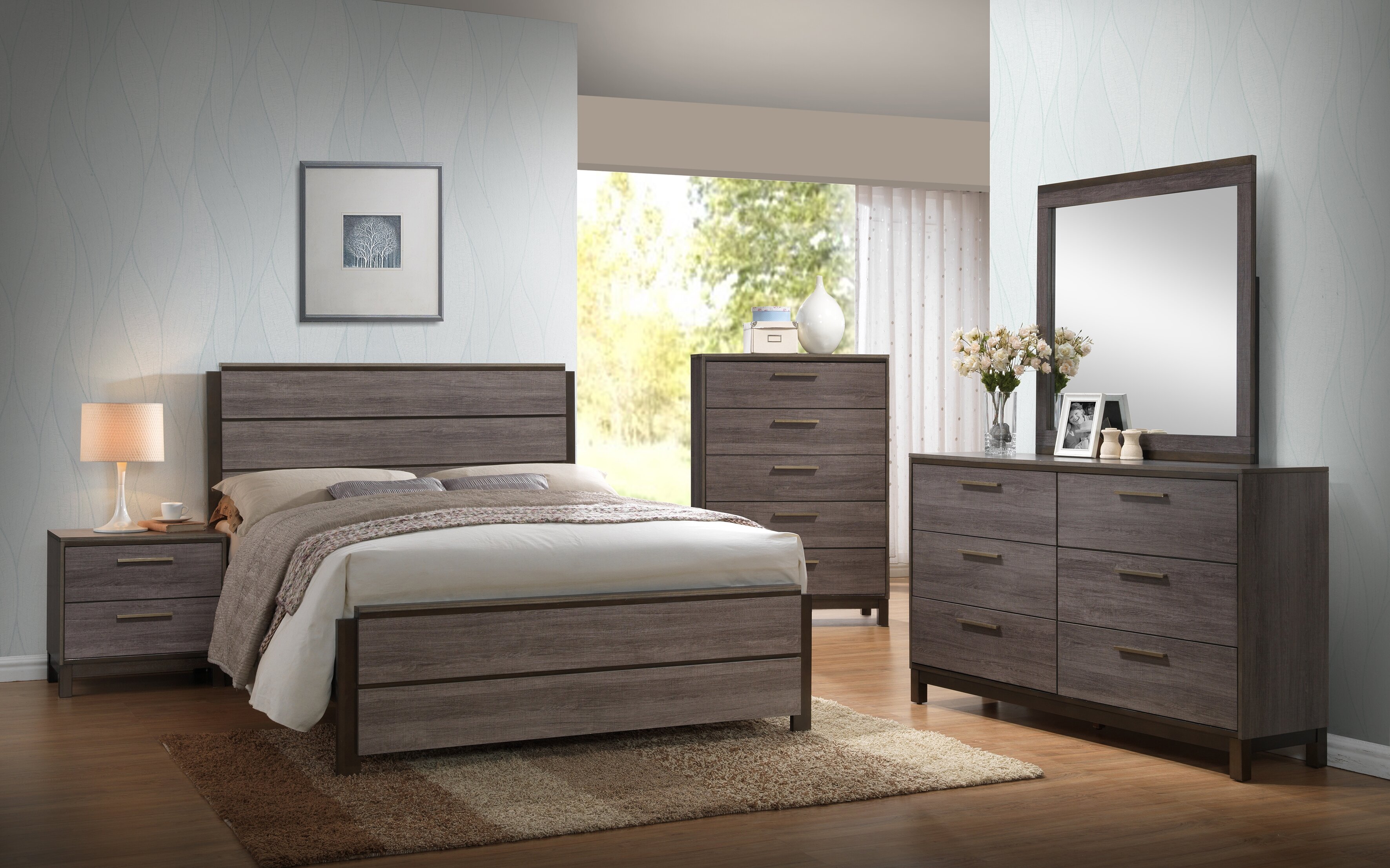 Gracie Oaks Mandy Standard Configurable Bedroom Set & Reviews | Wayfair