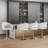 360°Vanity Chair With Adjustable Height Plated Frame Of 2 Pack