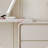 No Assembly Required Extendable 55.11''-110'' Makeup Vanities with Storage Space