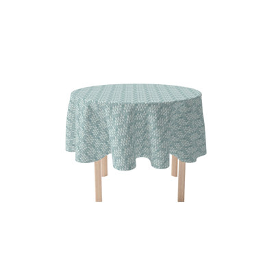 Round Cotton Twill Tablecloth