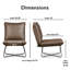 Fauteuil d'appoint sans accoudoirs Tommy Hilfiger Ellington-31775526