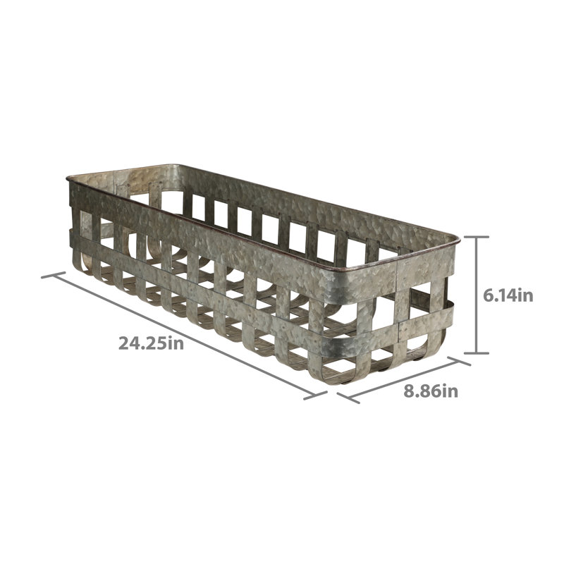 Gracie Oaks Decorative Basket