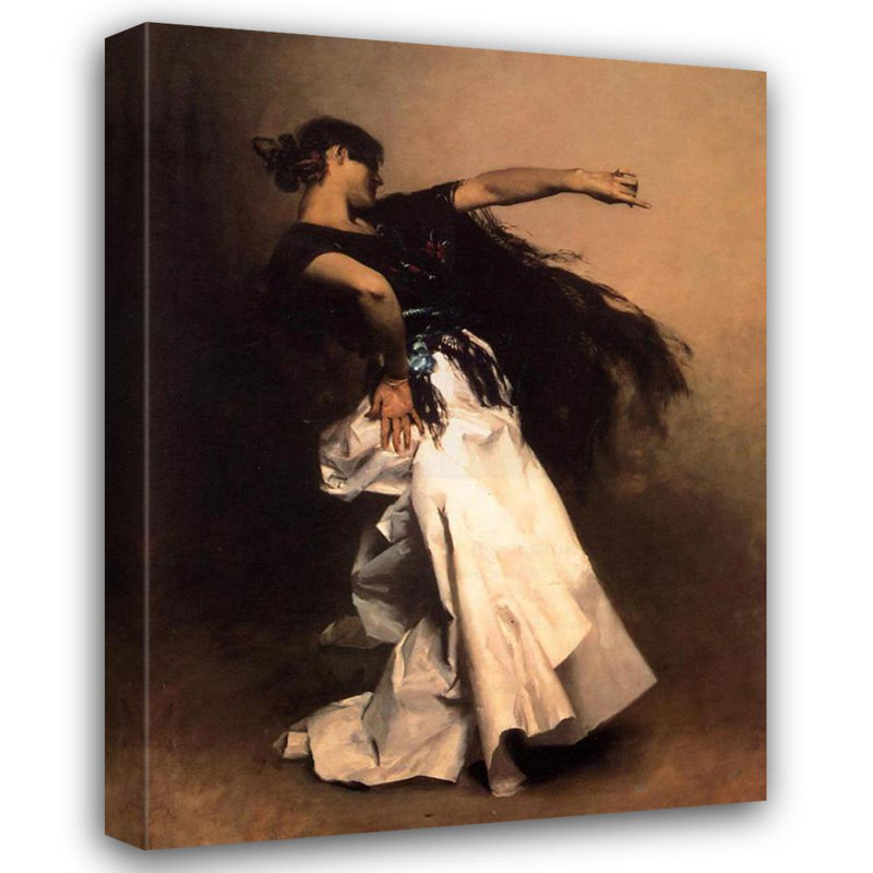 Spanish Dancer, 24" H x 18" W
