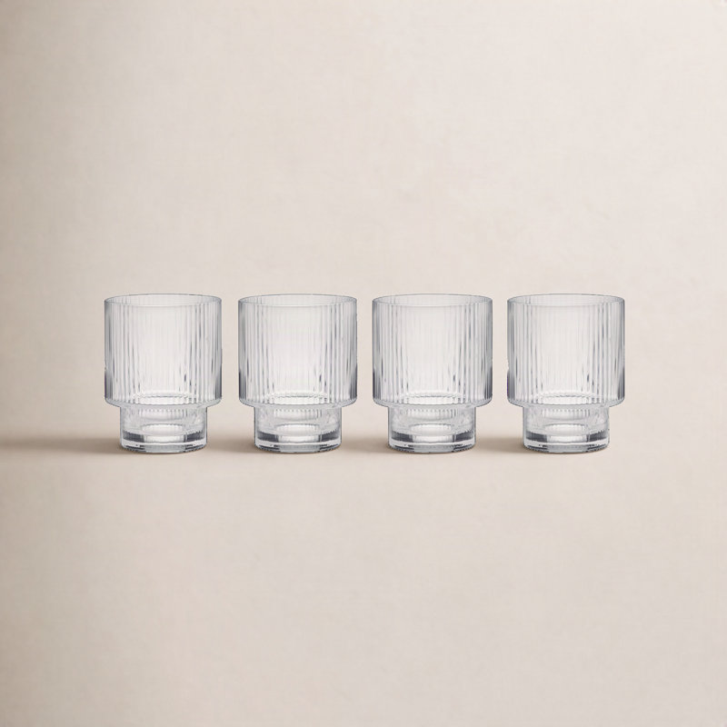 Lenox Modulus Tumblers, Set of 4, Clear