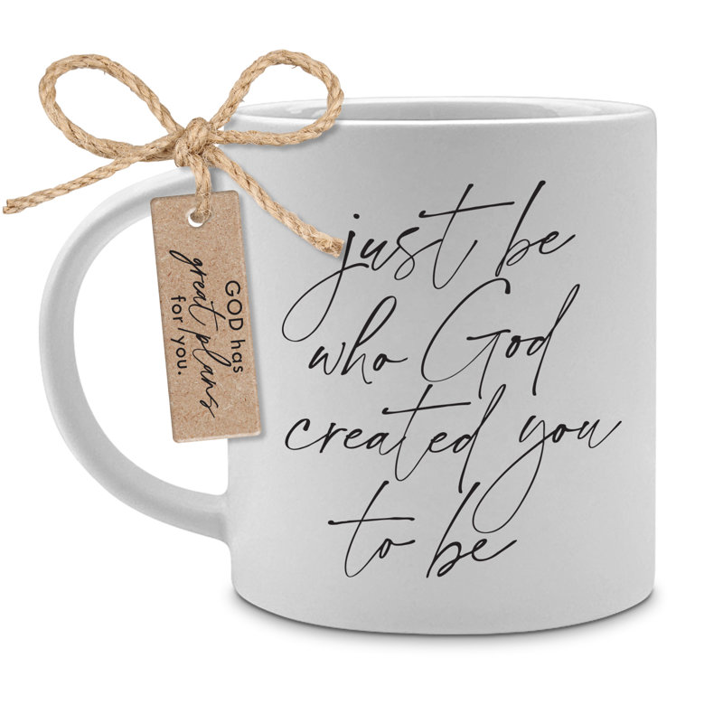 Mug White Just Be 18 Oz Ephesians 1
