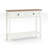 Farmhouse Style Console Table With 2 Drawer And Bottom Storage Shelf For Entryway-1997626280