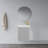 15.95" Wall-Mounted Bathroom Vanity with Ceramic Top-96138766