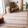 Tapis rayé en coton Annia